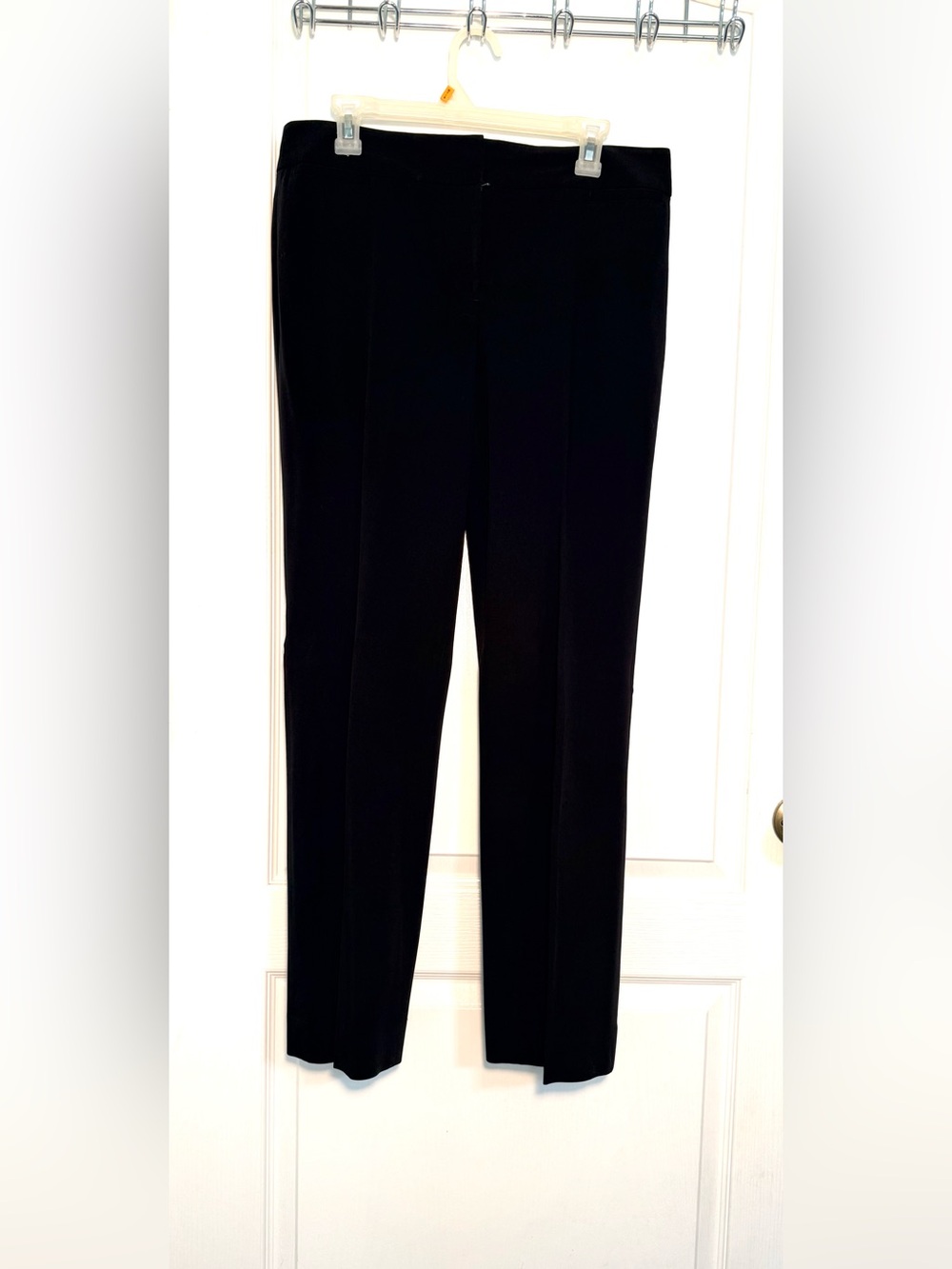 Liz Claiborne Audra Black Straight Leg dress pants size 10